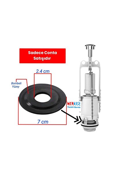 SİAMP 22/93 Basmalı Klozet Rezervuar İç Takım Contası