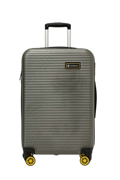 lumberjack BARSELONA -B ABS 4FX Haki Unisex Büyük Boy Valiz