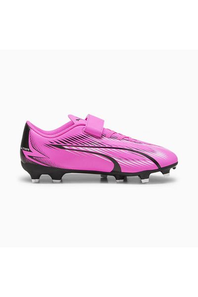 Puma ULTRA PLAY FG/AG V Jr Pembe Çocuk Krampon