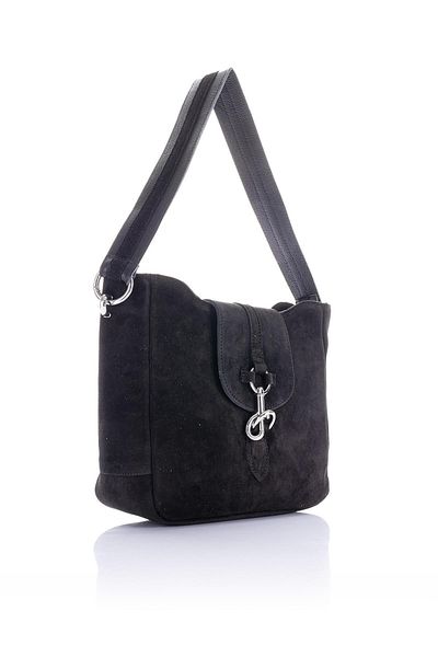 Getcho Atlanta Women's Genuine Leather Shoulder Bag and Crossbody Bag with Adjustable Strap