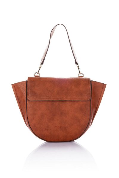 Getcho Lampus Women's Tile Half Moon Model Cross Strap Women's Hand and Shoulder Bag Pu Leather Zipper Design