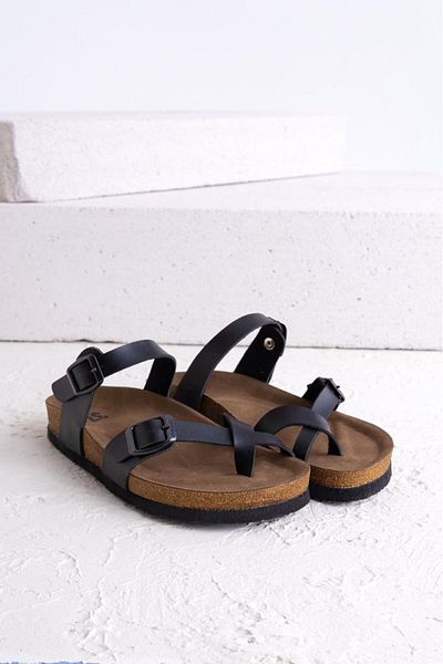 Getcho Papuci Benard Black din piele pentru femei