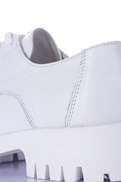 Getcho Donat Women's Lace-Up White Casual Shoes