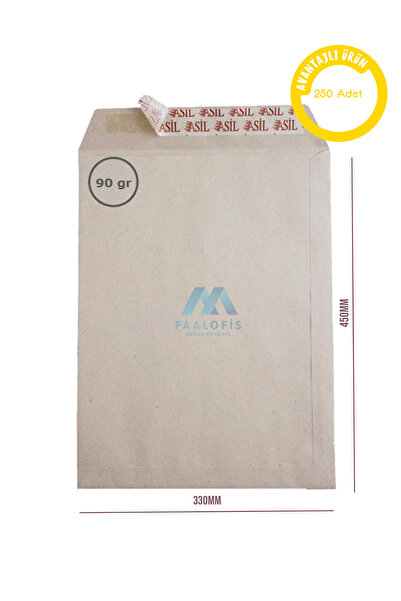 Dağtaş Kırtasiye Plic pentru sac Asil Born 33x45 Imt. Kraft 90 gr Silicon 250...