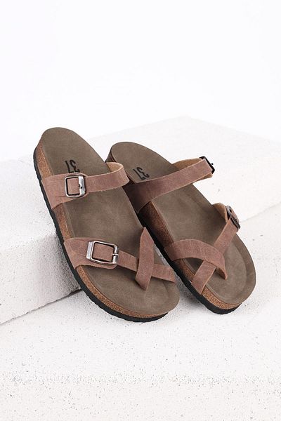 Getcho Papuci de piele pentru femei Benard Tan