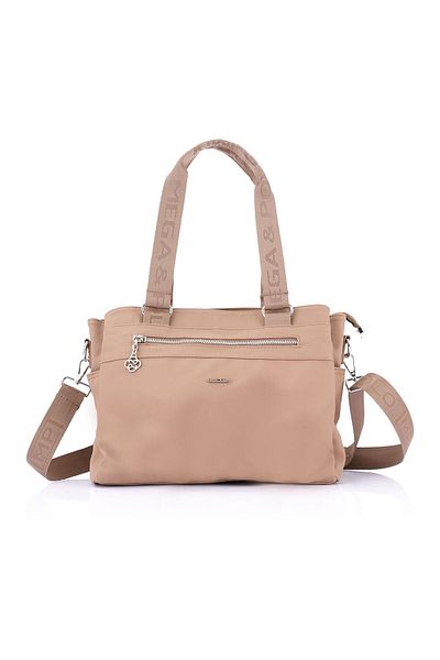 Getcho Joan Women's Mink Multi-Eye Shoulder Bag – Zippered, Large Volume Model
