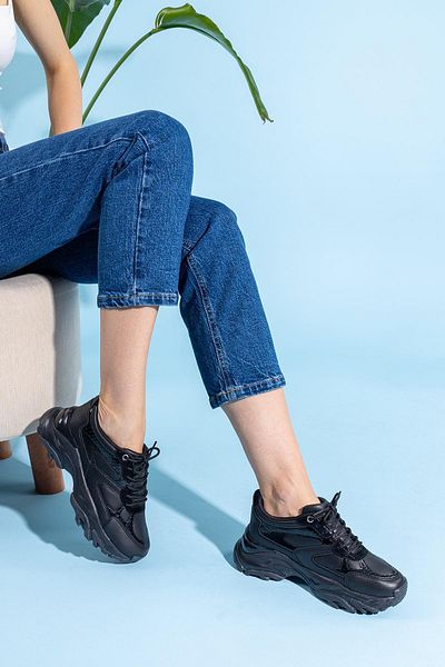 Getcho Pantofi sport negri Dopas pentru damă