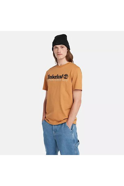 Timberland Κέντημα Logo Tee Ανδρικό T-shirt Tb0a6se1p471
