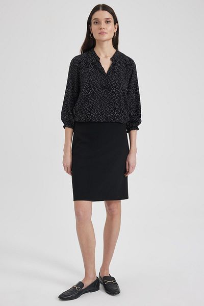 DeFacto Basic Slit Midi Skirt Z1967az22au