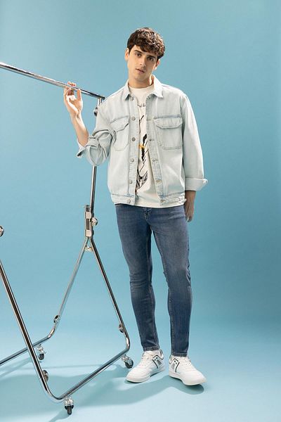 DeFacto Relax Fit Jean Jacket Z2461az23sp