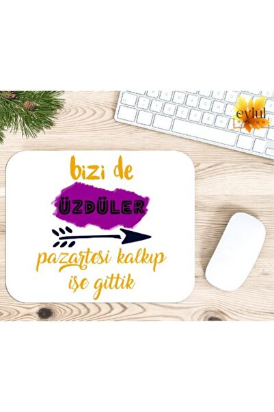 They Saddened Us Too We Woke Up on Monday and Went to Work Printed Custom Design Rectangle Anti-Slip Mousepad