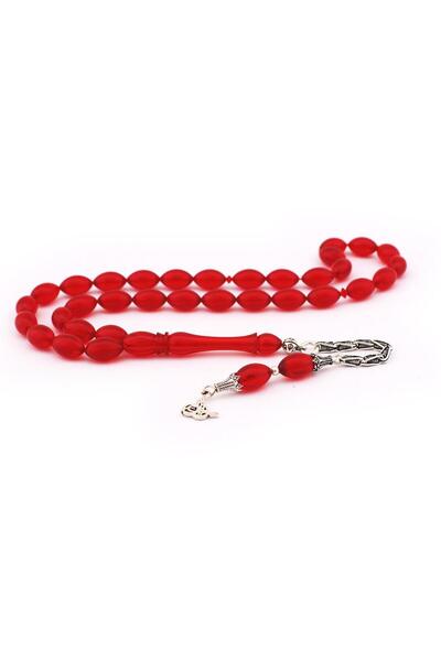 PİGADO 925 проба срібла Османська тугра Плющ Стискання Бурштиновий чотки Чотки