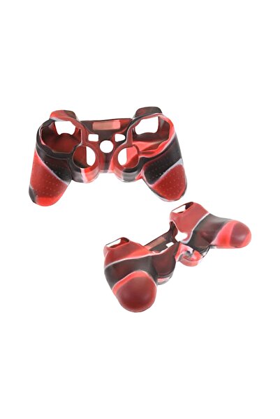 YUES PS3 DualShock 3 Uyumlu Joystick Silikon Koruyucu Kılıf – Kaydırmaz, Esnek
