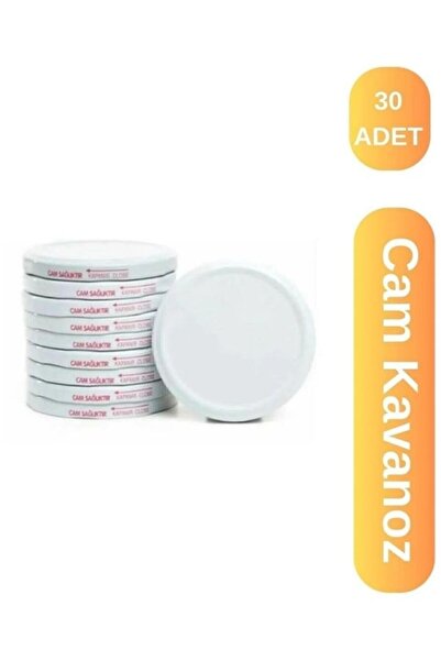 Perodia Konserve Kapağı Kavanoz Kapağı Çift Silikonlu Şişe Kapağı 30 Adet