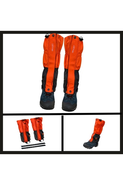 Uygunayakala Uyguna-Yakala Turuncu-siyah Trekking Pace Outdoor Tozluk-TOZ.096