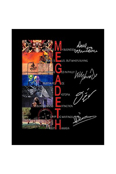Z zepplin Megadeth Albums Cover Big Back Patch Patch