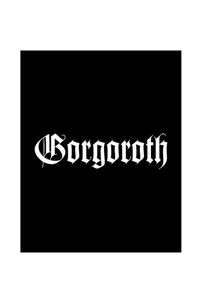 Z zepplin Gorgoroth Logo Patch Mare pentru Spate