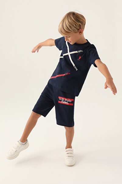 U.S. Polo Assn. Boy, Licensed, USPA-T-shirt Bermuda Suit