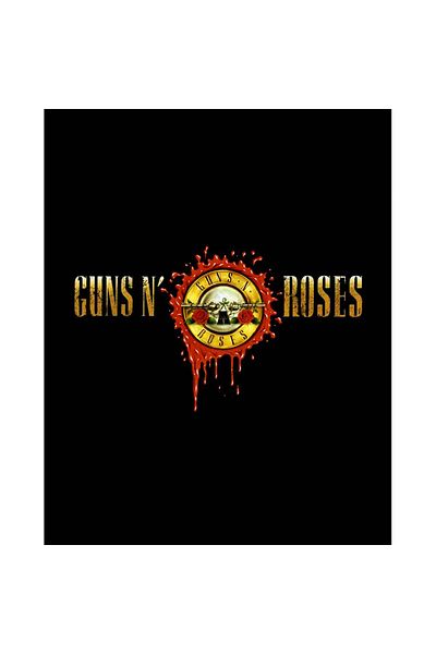 Z zepplin Guns N Roses Drops Logo Patch mare pe spate