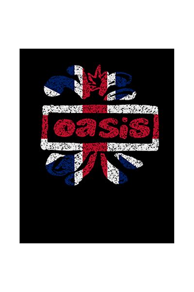 Z zepplin Patch pentru spate mare cu logo Oasis