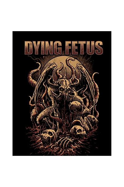 Z zepplin Dying Fetus Art Classic Patch Patch mare pentru spate