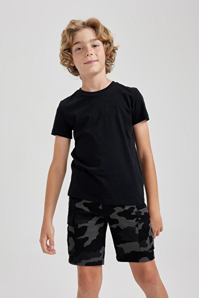 DeFacto Boy's Gabardine Shorts Z5509a623hs