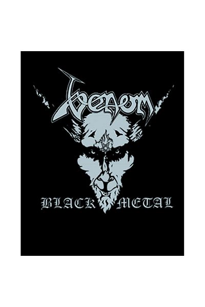 Z zepplin Venom Black Metal Argintiu Patch Patch mare pentru spate