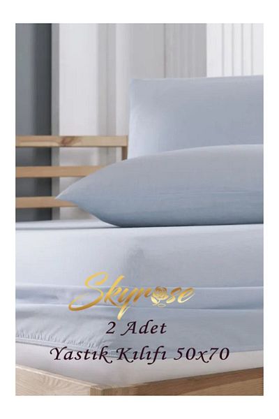 Skyrose 2 Piese Fete de Perna 50x70 Fata de Perna Acoperita Textile de Casa si Textile de Hotel