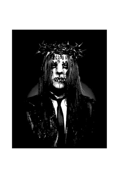 Z zepplin Slipknot Joey Jordison Portret Patch Patch mare pe spate