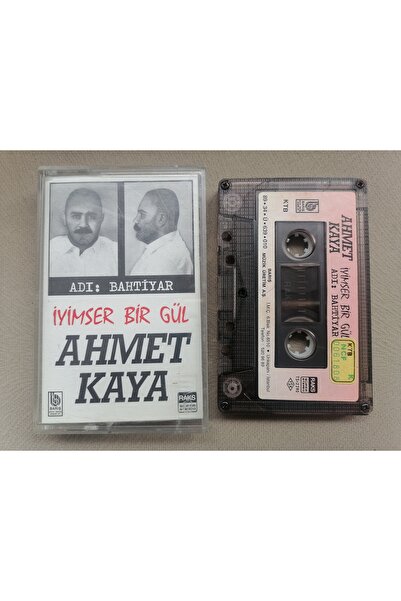 Cassette Ahmet Kaya - Iyimser Bir Gül - 1989 Türkiye Kağıtlı Basım Kaset Albüm