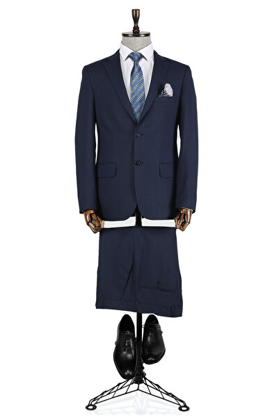Buenza Yeti Mono Klasik Erkek Lacivert Takım Elbise