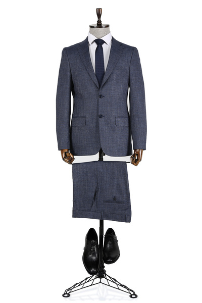 Buenza Rivoli Mono Klasik Erkek Lacivert Takım Elbise