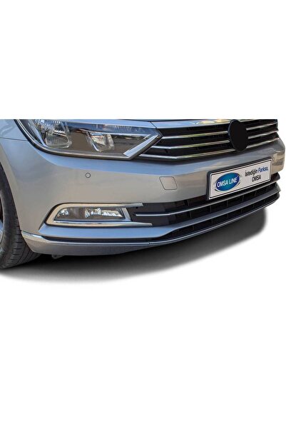 Omsa Vw Passat B8 Krom Ön Tampon Çıtası 3 Parça 2015-2019 Arası