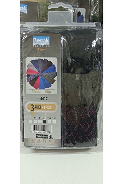 Berrak Erkek Modal 3 Lü Slip