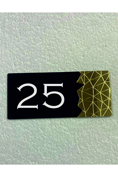 Dekokonsept Blackpearl Series Plexiglass Mirror Detailed Uv Printed Apartment...