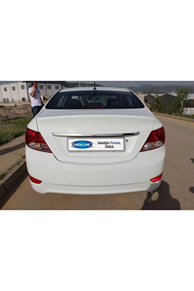 Omsa Hyundai Accent Blue Krom Bagaj Alt Çıta 2011 Ve Sonrası