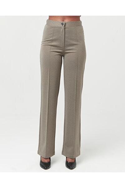 YHGTEKSTİL بنطلون بالازو مزدوج الوجه مع انترلوك LCR