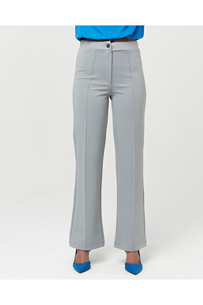 YHGTEKSTİL بنطلون بالازو مزدوج الوجه مع انترلوك LCR