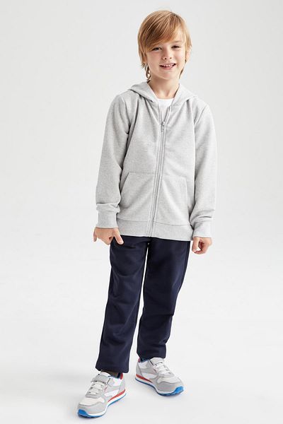 DeFacto Boy's Hooded Pique Cardigan Z6919a623sp