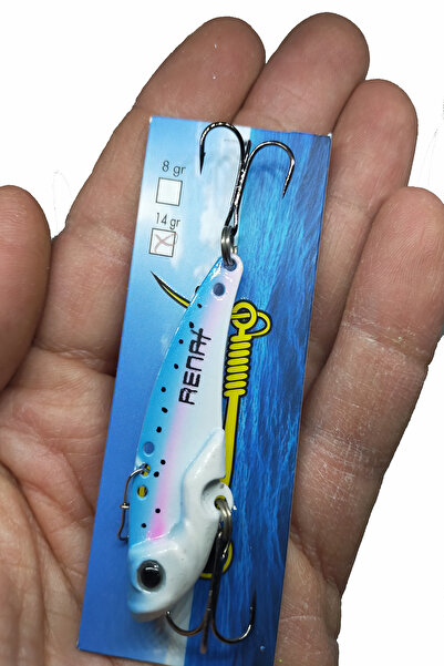 sr sazanrig 3D VIB 14 gr 5,5 cm Vibrasyon Metal Suni Yem