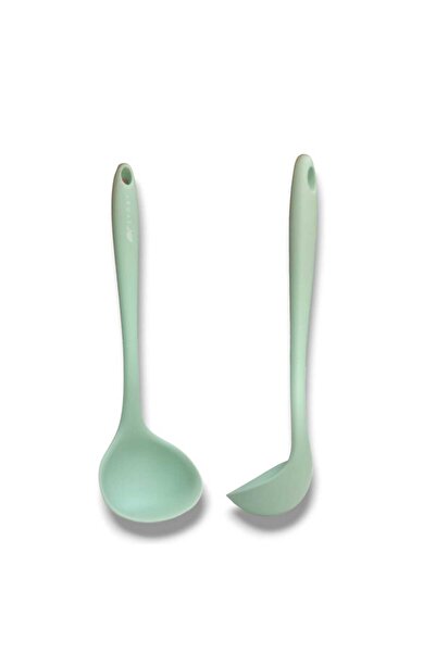 CEPHOME İvory silikon kepçe AÇIK YEŞİL (28cm) 1 ADET