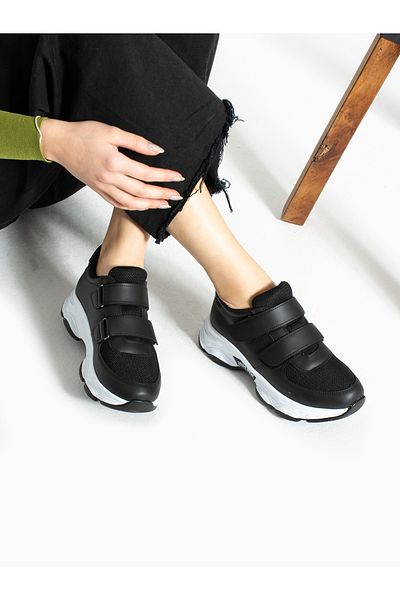 Alemdar Shoes Pantofi de damă RIO negri cu velcro