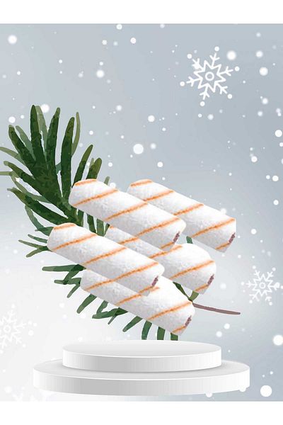 ÇEÇEN HOME (5 PCS) Finger Roller Refill 10 Cm