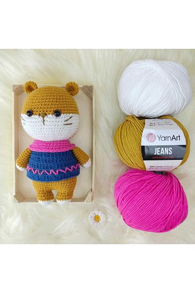 Yarnart Τζιν 5 τεμαχίων Baby Pink 36 Πλεκτό νήμα