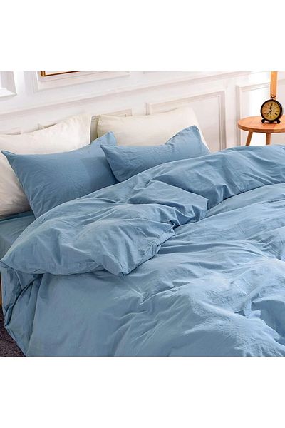 Soft Colours Set de husă de pilotă Ranforce 160x220, culoare uni