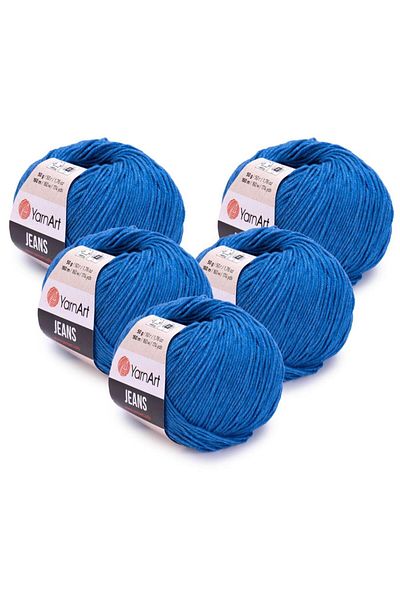 Yarnart Τζιν 5 τμχ Royal Blue 16 Πλεκτό νήμα