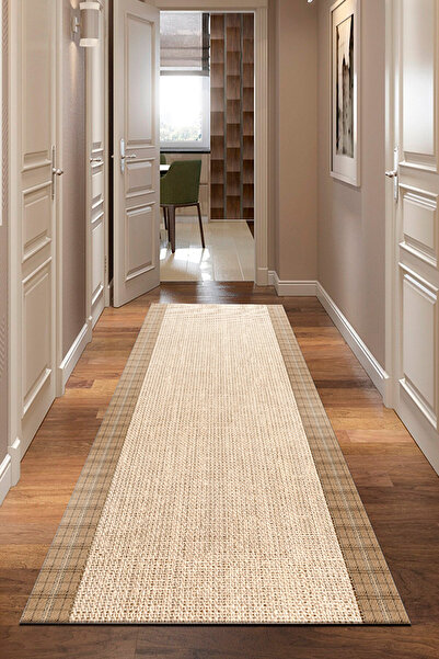 DEKOMOD Baskı Dört Mevsim Kaymaz  Yıkanabilir Kesme Koridor Mutfak ve Oda Kes...