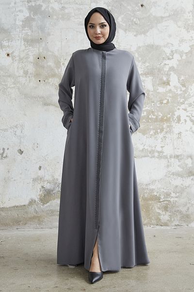 InStyle روب حجري مفصل - رمادي