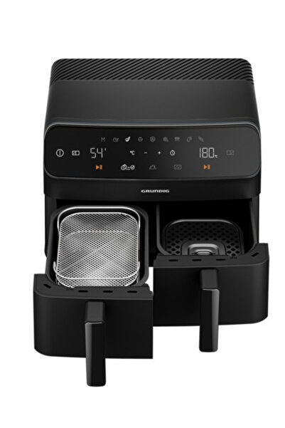 Grundig Airfit Twin Çiftli Airfryer 8.5 lt Yağsız Fritöz