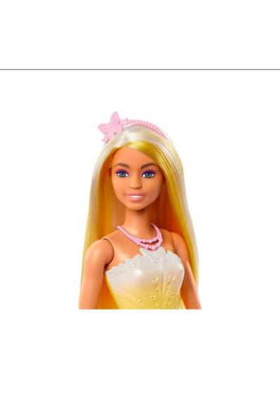 Barbie Prenses Bebek Sarı HRR07 HRR09 Lisanslı Ürün